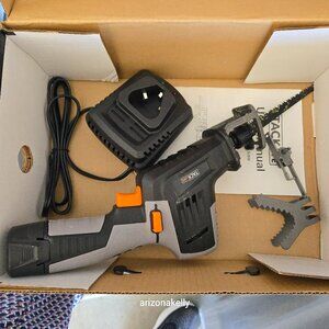 Tacklife Reciprocating Saw With Clamping Jaw Rechargeable